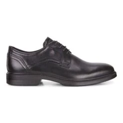 Ecco Men's Lisbon Cap Toe Tie Shoe Black -Ecco 01001 siyah 6 buyuk