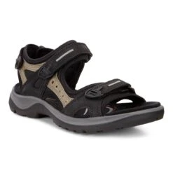Ecco Women's Yucatan Sandals Black-Mole-Black -Ecco 069563 50034 main 1