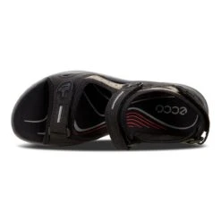 Ecco Women's Offroad Yucatan Sandals Black/Mole/Black 8 Ecco Women's Offroad Yucatan Sandals Black/Mole/Black -Ecco 069563 50034 top 2