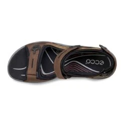Ecco Women's Offroad Yucatan Sandals Bison/Mineral/Black -Ecco 069563 52524 top