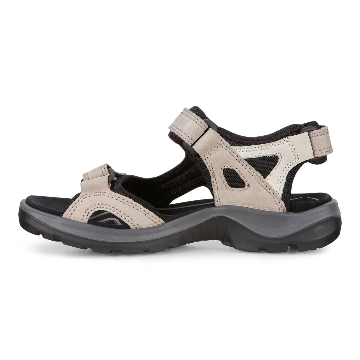 Ecco Women's Offroad Yucatan Sandals Atmosphere/Ice W./Black Ecco Women's Offroad Yucatan Sandals Atmosphere/Ice W./Black -Ecco 069563 54695 inside 1
