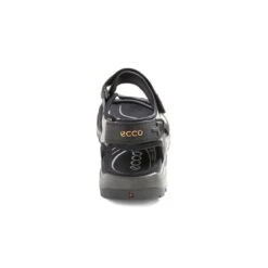 Ecco Men's Offroad Yucatan Sandals Black/Mole/Black -Ecco 069564 50034 heel
