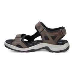 Ecco Men's Offroad Yucatan Sandals Espresso/Cocoa Brown/Black -Ecco 069564 56401 inside