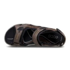 Ecco Men's Offroad Yucatan Sandals Espresso/Cocoa Brown/Black -Ecco 069564 56401 top