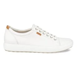 Ecco Women's Soft 7 Sneakers White -Ecco 430003 01007 outside