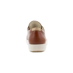 Ecco Women's Soft 7 Sneakers Cognac -Ecco 430003 01053 heel 1