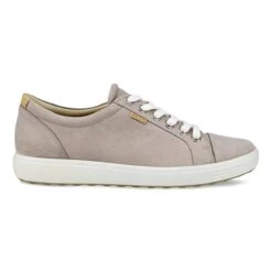 Ecco Women's Soft 7 Sneakers Gray-Rose -Ecco 430003 02386 outside