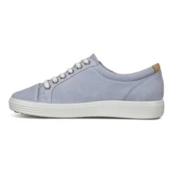 Ecco Women's Soft 7 Lace Sneakers Dusty Blue -Ecco 430003 02434 inside