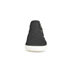 Ecco Women's Soft 7 Low Boot Black -Ecco 430243 02001 front ecom