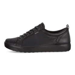 Ecco Women's Soft 7 GTX Sneakers Black -Ecco 440303 01001 left ecom