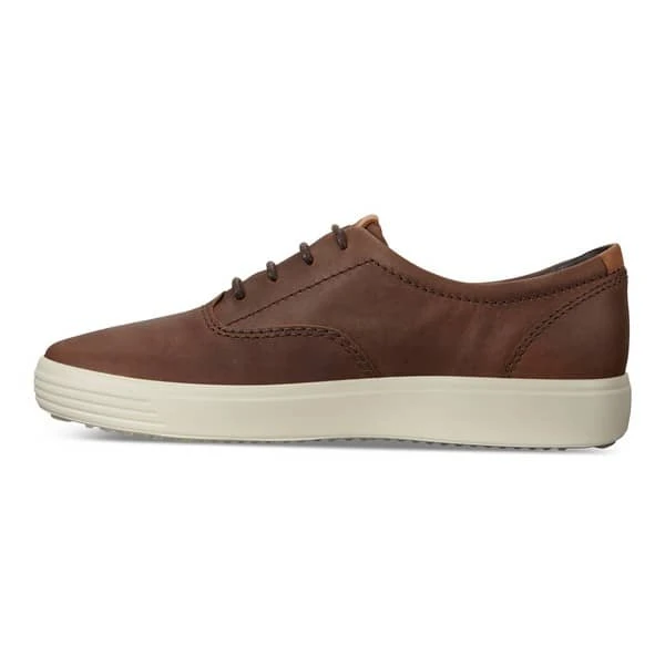 Ecco Men's Soft 7 Lace Sneakers Cocoa Brown Ecco Men's Soft 7 Lace Sneakers Cocoa Brown -Ecco 440364 02482 inside