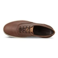 Ecco Men's Soft 7 Lace Sneakers Cocoa Brown 8 Ecco Men's Soft 7 Lace Sneakers Cocoa Brown -Ecco 440364 02482 top