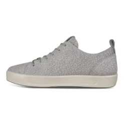 Ecco Women's Soft 8 Lace Sneakers Gray -Ecco 440793 02539 inside