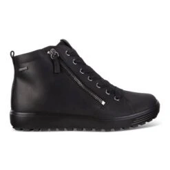 Ecco Women's Soft 7 Tred GTX Hi Boot Black -Ecco 450163 02001 outside