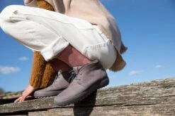 Ecco Women's Soft 7 Tred Shearling Ankle Boot Gravity -Ecco 45041302589 soft7tred g screen