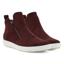 Ecco Women's Soft 7 Zip Bootie Andorra -Ecco 470313 02588 pair