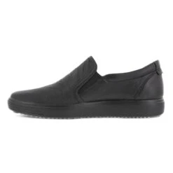 Ecco Women's Soft 7 Street Slip On Black/Black -Ecco 470323 51052 inside