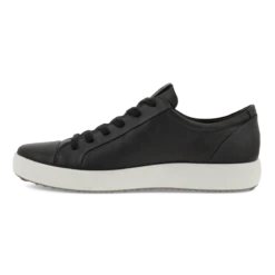 Ecco Men's Soft 7 City Lace Sneaker Black -Ecco 470364 01001 inside ecom