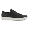 Ecco Men's Soft 7 City Lace Sneaker Black -Ecco 470364 01001 outside ecom