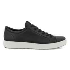 Ecco Men's Soft 7 City Lace Sneaker Black
