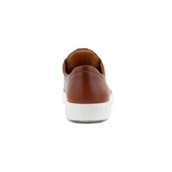 Ecco Men's Soft 7 City Lace Sneaker Cognac -Ecco 470364 02053 heel