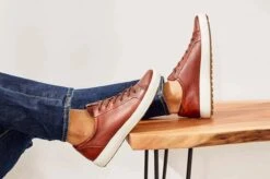 Ecco Men's Soft 7 City Lace Sneaker Cognac -Ecco 47036402053 1200x800 1