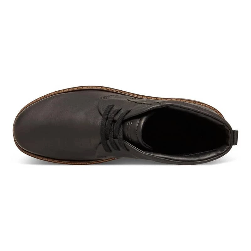 Ecco Men's Turn GTX Chukka Tie Black Ecco Men's Turn GTX Chukka Tie Black -Ecco 510224 02001 top