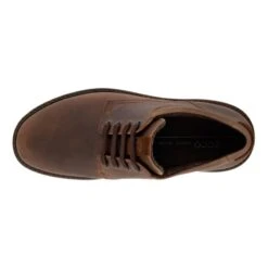 Ecco Men's Turn Plain Toe HM Oxford Cocoa Brown -Ecco 510444 55778 top