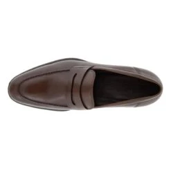 Ecco Men's Citytray Penny Loafers Cocoa Brown -Ecco 512774 01482 top