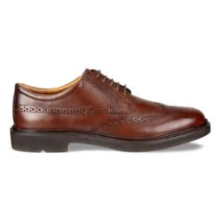 Ecco Men's Metropole London Wingtip Dress Shoe Cognac 7 Ecco Men's Metropole London Wingtip Dress Shoe Cognac -Ecco 525614 01053 outside ecom 1