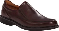 Ecco Men's Holton Apron Toe Slip-on Dress Shoe Rust