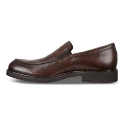 Ecco Men's Vitrus III Apron Toe Slip-on Dress Shoe Cocoa Brown -Ecco 640514 01482 inside