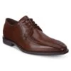 Ecco Men's Calcan Apron Toe Lace Dress Shoe Amber