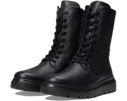 ECCO Nouvelle Hydromax Water-Resistant Tall Lace Boot