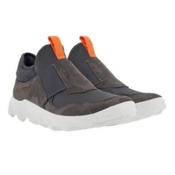 Ecco Women's MX Low Slip-on Titanium/Magnet -Ecco 820213 51189 pair