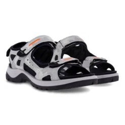 Ecco Women's Offroad Flat Sandals Multicolor White -Ecco 822083 02007 pair 1