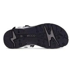 Ecco Women's Offroad Flat Sandals Multicolor White -Ecco 822083 02007 sole 1