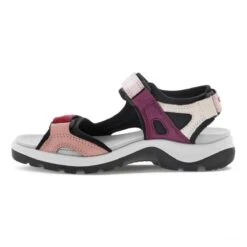 Ecco Women's Yucatan Sandals MultiColor Chili Red -Ecco 822083 60406 inside