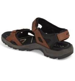 Ecco Men's Offroad Yucatan Sandals Bison/Black -Ecco d4885dfc ce25 4f75 9b18 c42a92ec7f90