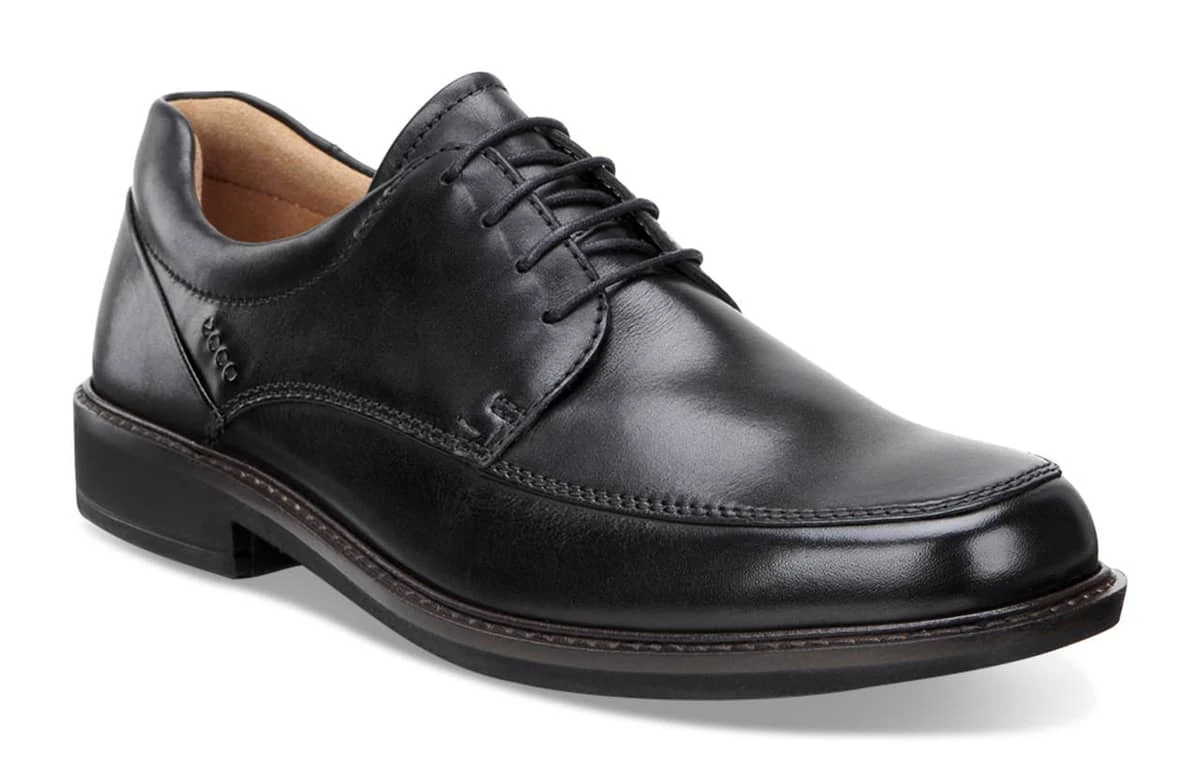 Ecco Men's Holton Apron Toe Lace Dress Shoe Black Ecco Men's Holton Apron Toe Lace Dress Shoe Black -Ecco eccmnhltnlcblk2 4 1