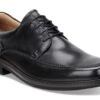 Ecco Men's Holton Apron Toe Lace Dress Shoe Black