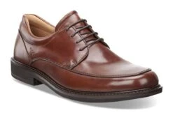 Ecco Men's Holton Apron Toe Lace Dress Shoe Cognac -Ecco eccmnhltnlcecgnc 4 1