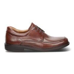 Ecco Men's Holton Apron Toe Lace Dress Shoe Cognac -Ecco eccmnhltnlcecgnc 5