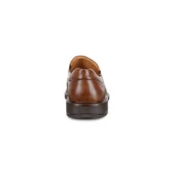 Ecco Men's Holton Apron Toe Slip-on Dress Shoe Amber 5 Ecco Men's Holton Apron Toe Slip-on Dress Shoe Amber -Ecco eccmnhltnsoambr 2