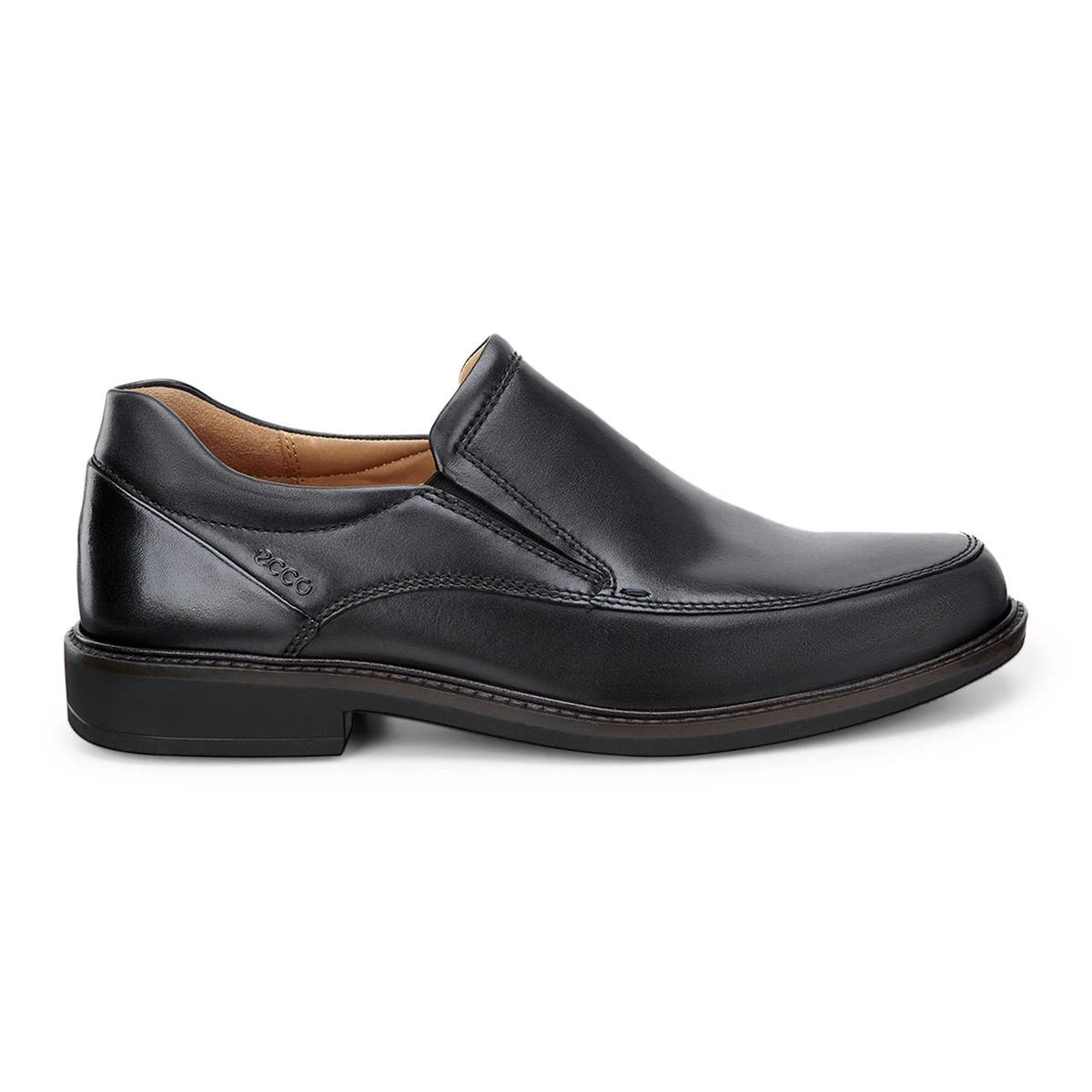 Ecco Men's Holton Apron Toe Slip-on Dress Shoe Black Ecco Men's Holton Apron Toe Slip-on Dress Shoe Black -Ecco eccmnhltnsoblk 5