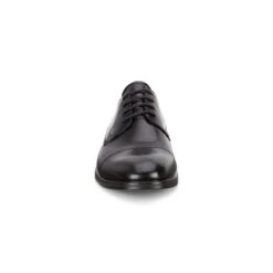 Ecco Men's Melbourne Cap Toe Lace Dress Shoe Black -Ecco eccmnmlbrnblk 1