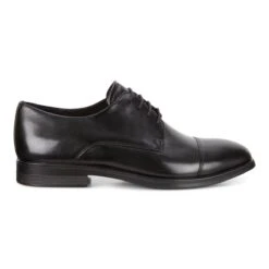 Ecco Men's Melbourne Cap Toe Lace Dress Shoe Black -Ecco eccmnmlbrnblk 4
