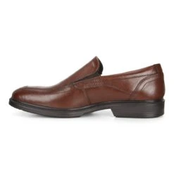 Ecco Men's Lisbon Apron Toe Slip-on Dress Shoe Cognac -Ecco eccomnlsbnaprntcgnc 3
