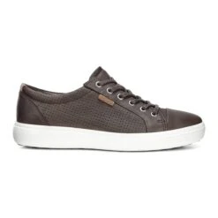 Ecco Men's Soft 7 Perf Lace Sneakers Coffee -Ecco eccsft7prflcecffee 5