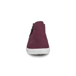 Ecco Women's Soft 7 Low Bootie Bordeaux -Ecco eccwmsft7lbbord 1